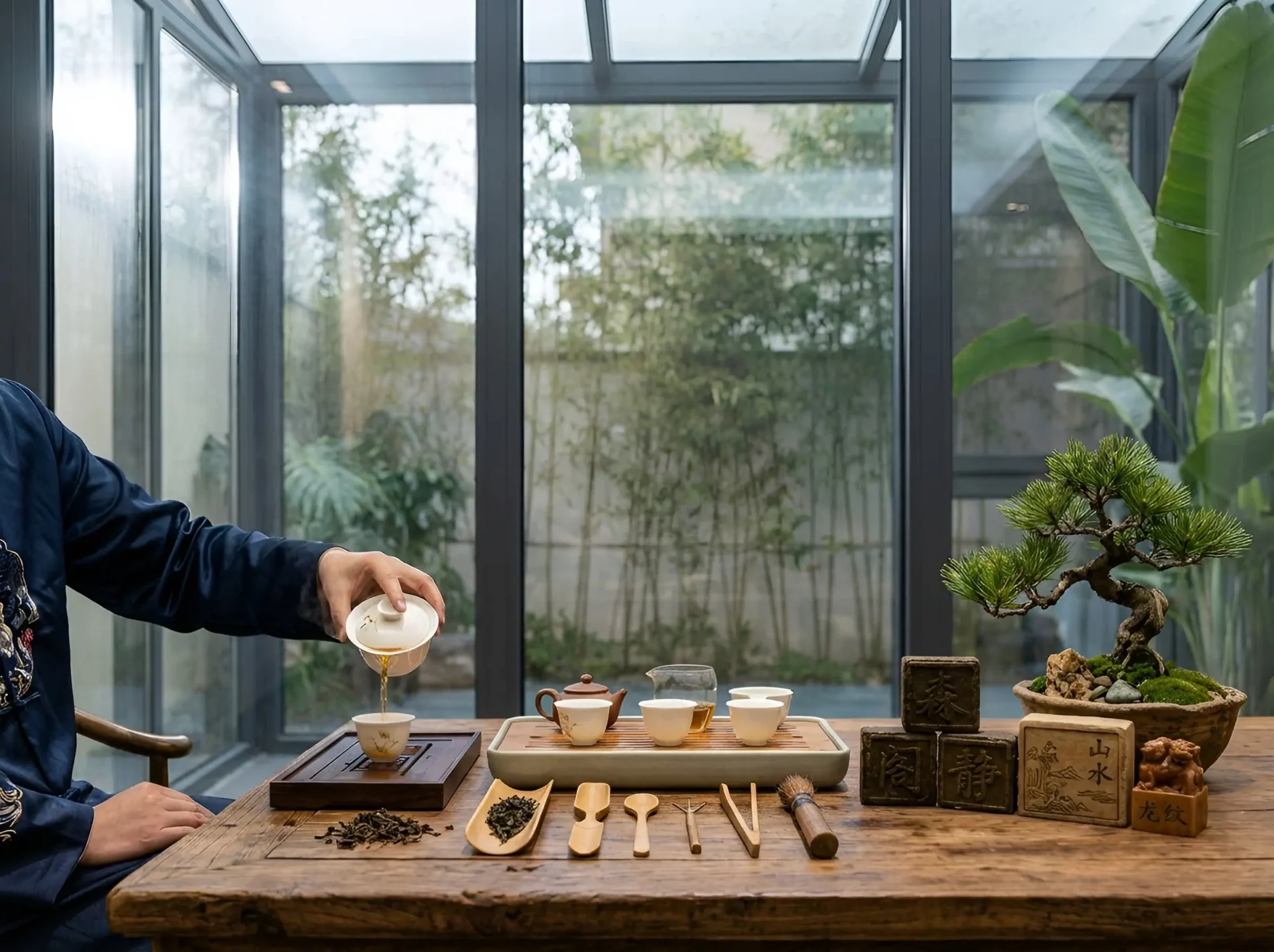 a journey of tea, zen, and light